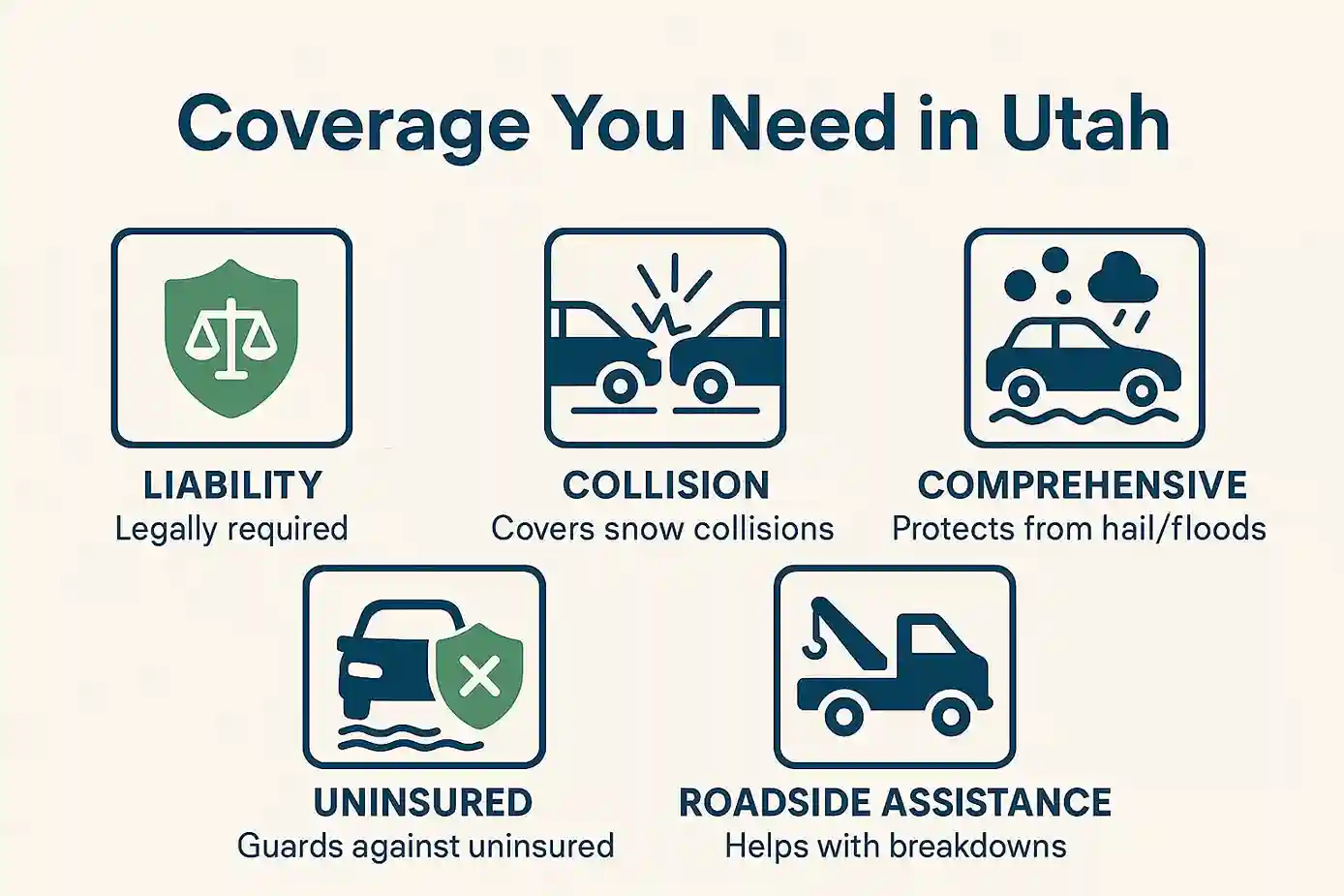 Weather impact on car insurance Salt Lake City