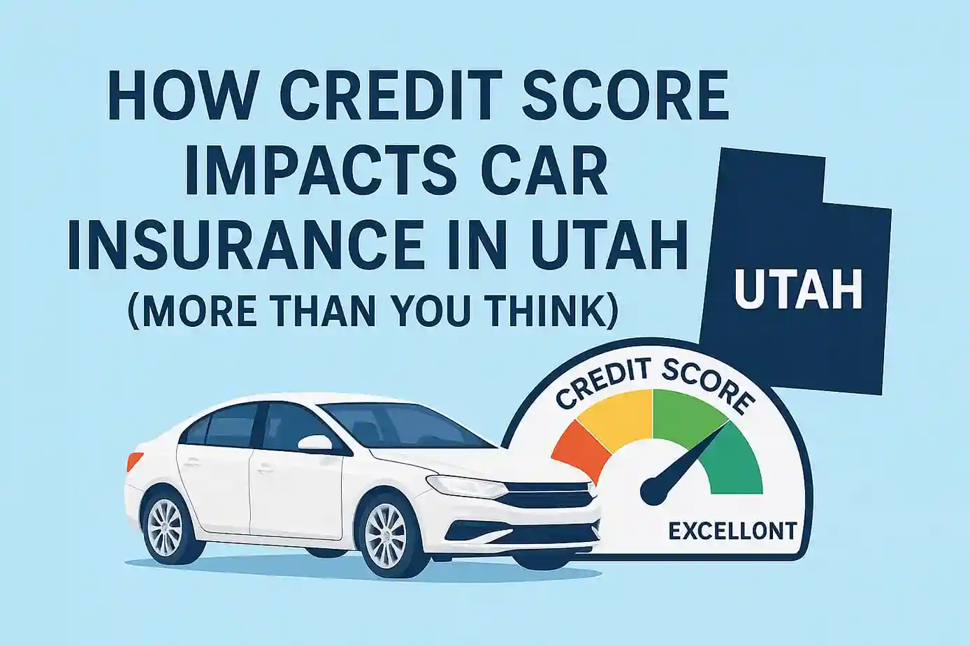 How credit score impacts car insurance in Utah