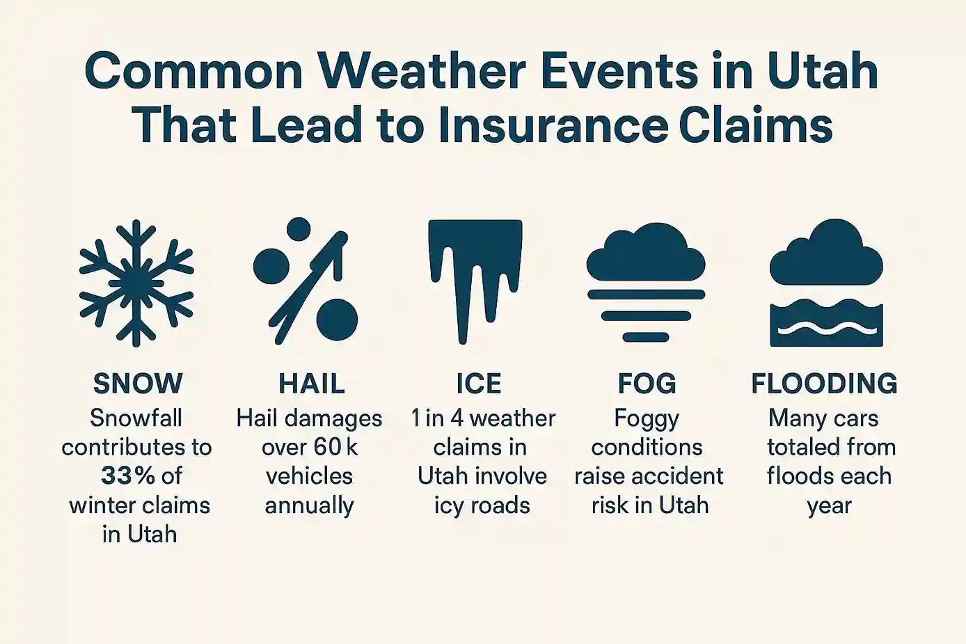weather affect car insurance utah salt lake city